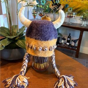 Peruvian Trading Company Blue and Tan Hat